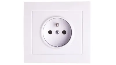 Produktbild von Ospel GP-1WZ/00, Weiß, IP20, 16 A, 88 mm, 39 mm, 82 mm