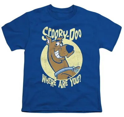 Produktbild von Scooby Doo - "Where Are You?" T-Shirt für Kinder TV36397 (152-158) (Königsblau)