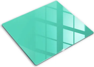 Produktbild von Abdeckung Glas - Küchenabdeckung - 60x52 cm - Abdeckplatte -Grüne Farbe