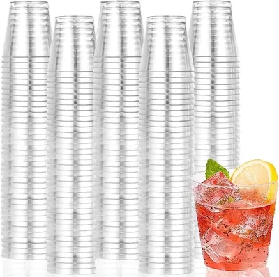Produktbild von Schnapsgläser 50 ml, 300 Stück, transparent, Kunststoff, für Party