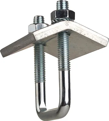 Produktbild von Fixotec Trägerkralle für Profil 38/40 und 40/60 M10 verzinkt - 2 Stück