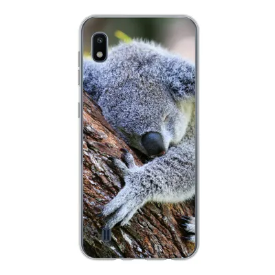 Produktbild von MuchoWow® Handyhülle Schutzhülle Hülle für Samsung Galaxy A10 Koala - Baum - Schlaf - Kinder - Jungen - Mädchen Silikon Softcase Handy Hülle - Schutzhülle
