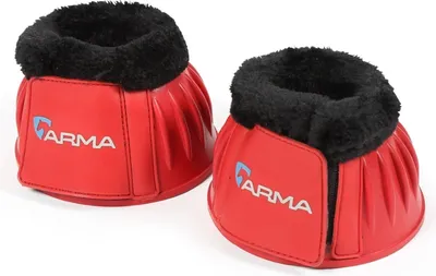 Produktbild von ARMA - Hufglocken 2er-Pack ER113 (Pony) (Rot)