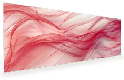 Produktbild von Küchenrückwand Spritzschutz Glas mit Motiv Seidenschleier 40 x 40 cm