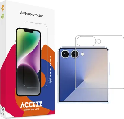 Produktbild von Accezz Screen Protector aus gehärtetem Glas Samsung Galaxy Z Flip 7