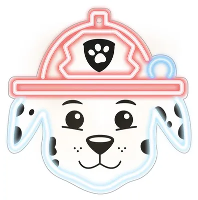 Immagine prodotto di Paw Patrol LED luce al neon su plexiglass decorazione luce notturna per la camera dei bambini maresciallo per il montaggio a parete