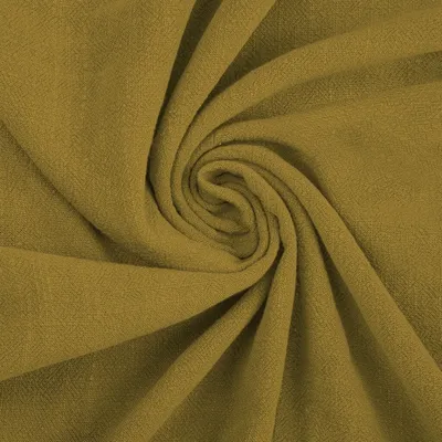 Produktbild von Leinen mit Viskose Bekleidungsstoff - Olivenfarbe