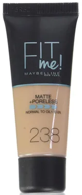 Produktbild von Maybelline Fit Me Matte & Poreless 238 Rich Tan, Röhre, Flüssigkeit, Bronze, Rich Tan, Mittel, Warm