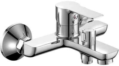 Produktbild von Bruckner BARON Badewanne-Wandarmatur, Abstand 150mm, Chrom