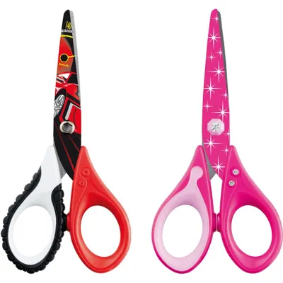 Produktbild von Maped 470010 - Craft Scissors Tatoo, 13 Cm, Printed Blades, Rounded Tip