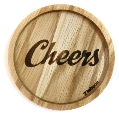 Immagine prodotto di Sottobicchieri in legno "Cheers"