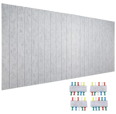 Produktbild von Omgoods - Korkwand 120 x 80 cm - Selbstklebendes Fotowand und Notizbrett für Zuhause und Büro