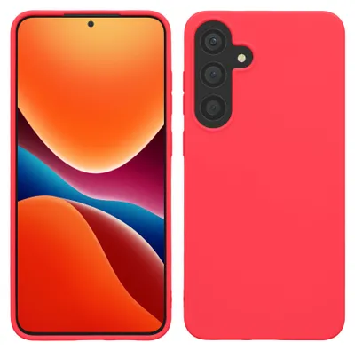 Produktbild von kwmobile Handyhülle für Samsung Galaxy S25 Hülle - TPU Case - Kabelloses Laden - Schutzhülle Cover in Neon Pink
