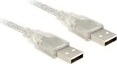 Produktbild von DeLOCK - USB-Kabel - USB (M) bis USB (M) - USB 2.0 - 5 m - durchsichtig