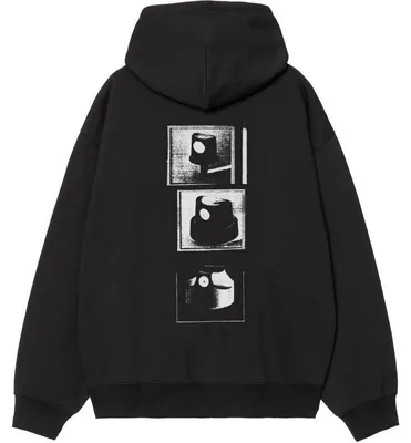 Productafbeelding van MIKINA CARHARTT WIP Hooded Caps - zwart - XL