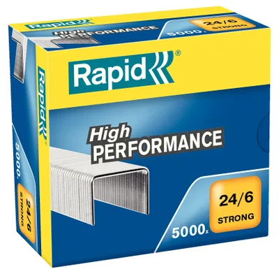 Produktbild von Rapid Strong - Heftklammern - 24/6 - 6 mm - verzinkt