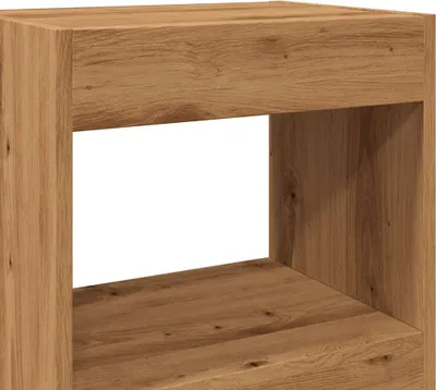 Productafbeelding van Boekenkast/kamerscherm 40x30x198 cm artisanaal eikenkleur