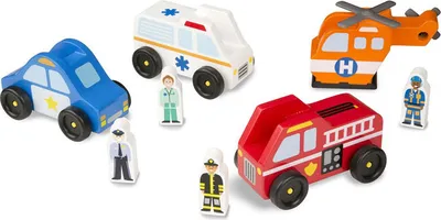 Produktbild von Melissa & Doug 19285, Mehrfarbig, Holz, 3 Jahr(e), Junge/Mädchen, 8 Stück(e), 139,7 mm