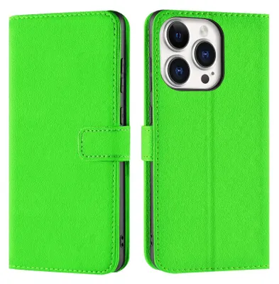 Image de Book Case pour iPhone 16 Pro Housse Flip Cover Housse de protection pour téléphone portable Etui