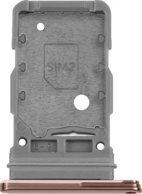 Image de Support de carte SIM, support pièce de rechange pour Samsung Galaxy S21 Plus - Phantom Violet