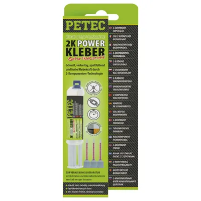 Produktbild von Petec Sekundenkleber Power Kleber high performance Sekundenklebstoff 11ml 93510