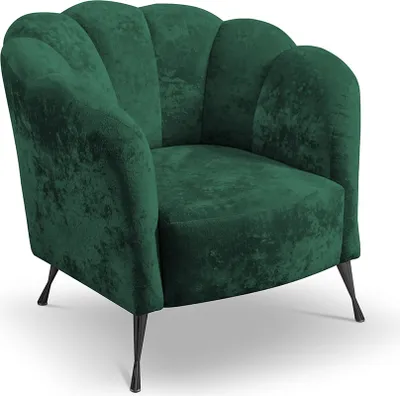 Produktbild von Loungesessel Relaxsessel Muschel-Sessel ADRIA eureka 2121 schwarz 87 x 78 x 83cm