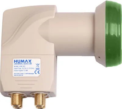 Produktbild von HUMAX Green Power Quad-LNB 4 Teilnehmer, stromsparend, HD