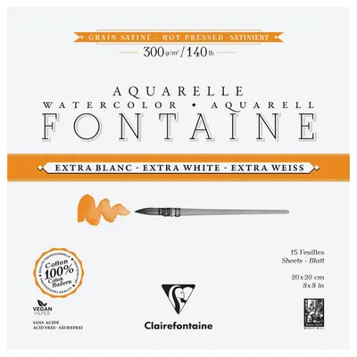 Image de Clairefontaine 976025C, Cahier avec papier pour dessin, 300 g/m², 15 feuilles