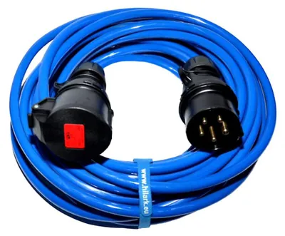 Produktbild von CEE Starkstrom-Verlängerungskabel PUR H07BQ-F 5x2,5mm IP44 16A 50m