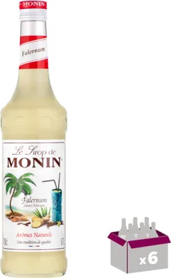 Produktbild von Lot de 6 Sirop Monin - Falernum - 70cL