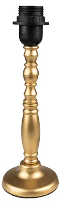 Productafbeelding van Clayre & Eef Lampenvoet, diameter 10 cm, hoogte 30 cm, goudkleurig hout
