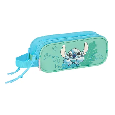 Obrázok produktu pre Stitch Aloha tyrkysová 21 x 8 x 6 cm dvojité viacúčelové vrecko