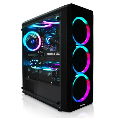Image de Greed® MK2 Pro - PC Gamer - Intel i7 12700F - NVIDIA RTX 5070 - 4K - 4,9GHz - 16Go DDR4 - 1To SSD - Watercooling - Wi-Fi - Win11 Pro