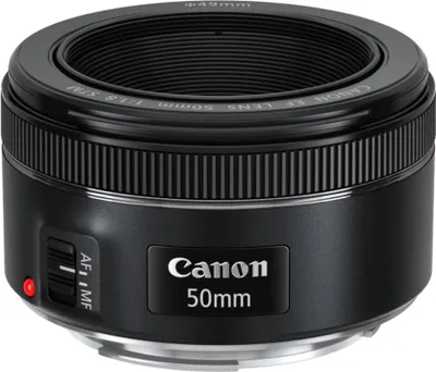 Produktbild von Canon EF 50mm F1.8 STM Objektiv – Kompaktes und leichtes Design für kreative Fot