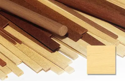 Obrázok produktu pre Lípa drevo lišta 3 ks 2x7mm