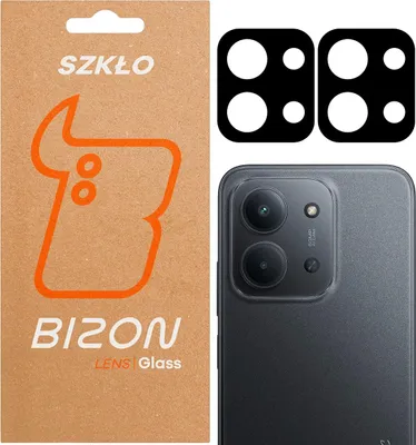 Produktbild von Gehärtetes Glas für die Kamera für Xiaomi Redmi 15C 4G / 5G, Bizon Glass Lens, 2 Stück