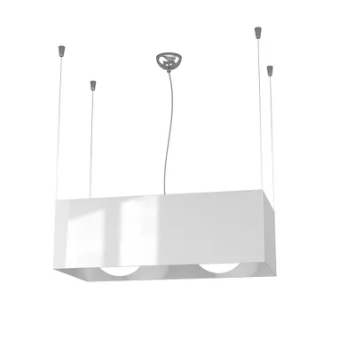 Immagine prodotto di Sospensione Moderna Loft Metallo Cromo 2 Luci E27