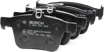 Produktbild von BOSCH Bremsbeläge Satz Hinten für VW Golf VII Schrägheck (5G1, BQ1, BE1, BE2) 0 986 494 658
