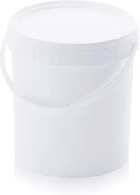 Lebensmittelsichere Eimer 10,8 Liter mit Deckel - Originalverschluss