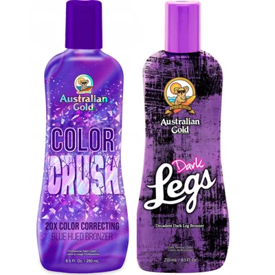 Immagine prodotto di Australian Gold Color Crush Blue Bronzer + Gambe scure alle gambe