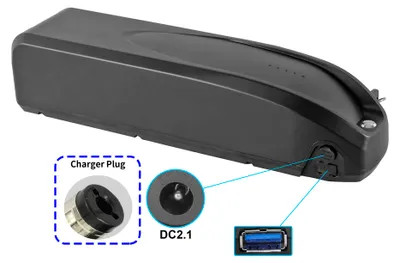 Produktbild von PowerSmart ZZ981004 E-Bike Akku 10.4Ah / 374Wh für BLAUPUNKT Prophete Greenway ZZ98