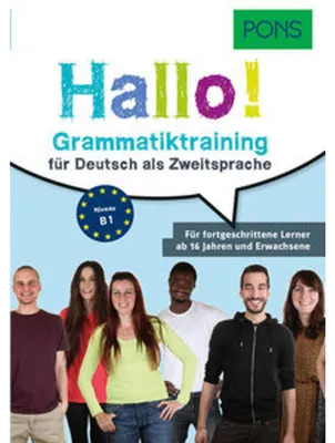 Obrázek produktu pro PONS Hallo! Grammatiktraining für Deutsch als Zweitsprache