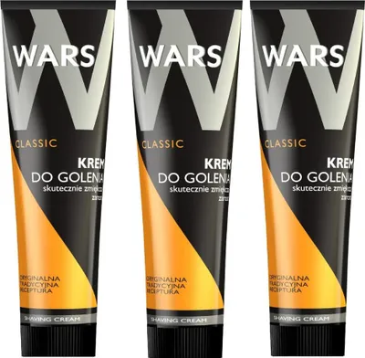 Produktbild von 3 x 65 g WARS Classic Cream Rasiercreme