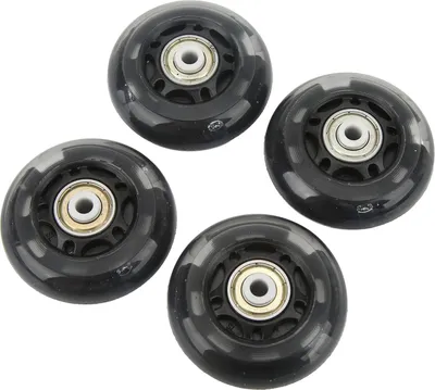Produktbild von 4 Stück leuchtende Rollschuhräder 63 mm PolyurethanFlash Inline für Skateboards Rollen