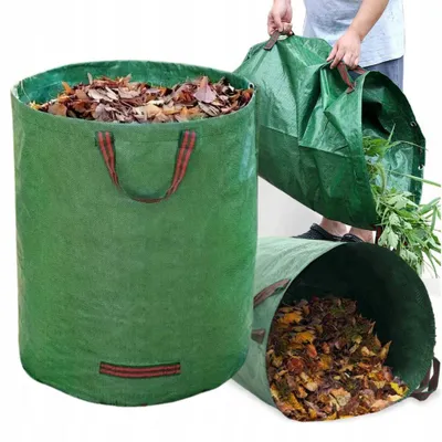 Zdjęcie produktu dla Kosz Ogrodowy TSG-152 Składany Worek Torba Na Liście Trawę Kompost 120L