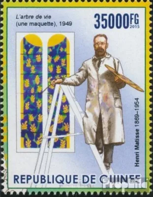 Produktbild von Briefmarken Guinea 2015 Mi 11327 (kompl. Ausgabe) postfrisch Henri Matisse