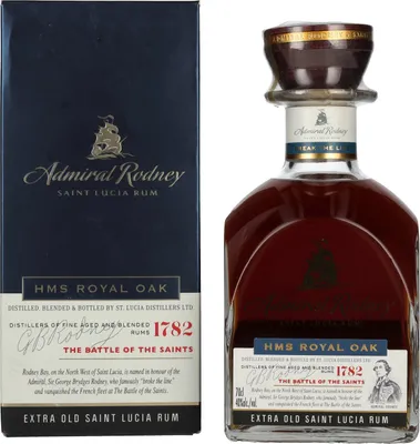 Produktbild von Admiral Rodney HMS ROYAL OAK Extra Old Saint Lucia Rum 40% Vol. 0,7l in Geschenkbox