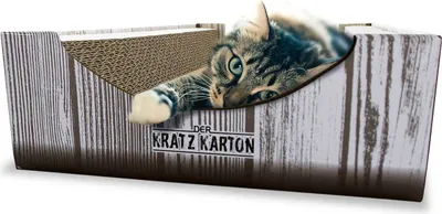 Produktbild von CanadianCat C10140, Katzenkratzbett, Freistehend, Braun, Weiß, Karton, Karton, 340 mm