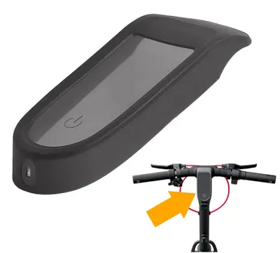 Produktbild von 1x Display Schutzhülle für Ninebot MAX G3 Silikon Case Schwarz E-Scooter