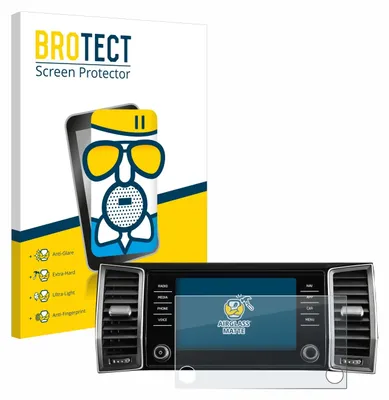 Produktbild von BROTECT Entspiegelungs Schutzglas für Skoda Amundsen Kodiaq 2023 Infotainment System 8" Schutzfolie Panzer Folie Glas Display Schutz matt